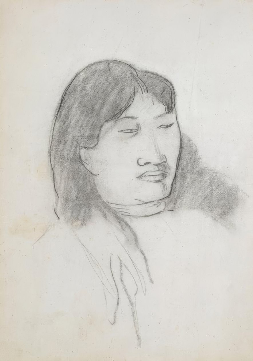 Étude de jeune tahitienne - Paul Gauguin