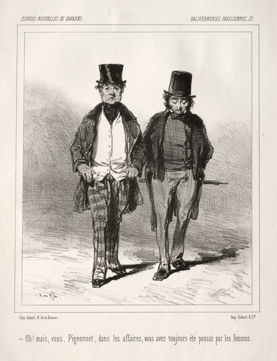 Baliverneries Parisiennes - Paul Gavarni