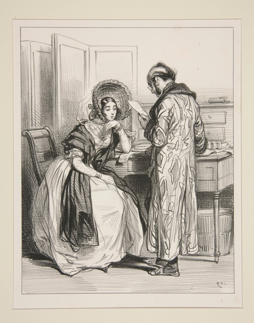 Bordereau - Paul Gavarni