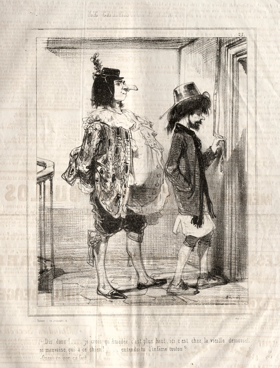 Carnaval - Paul Gavarni