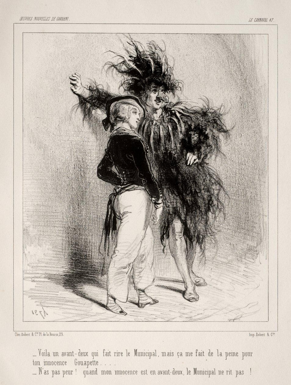 Carnaval - Paul Gavarni