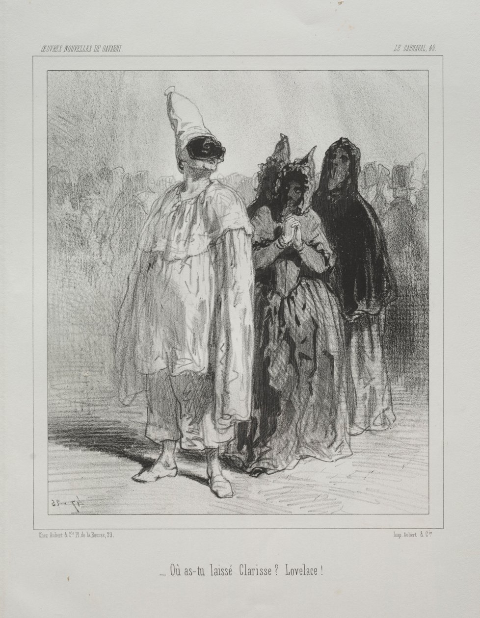 Carnaval - Paul Gavarni