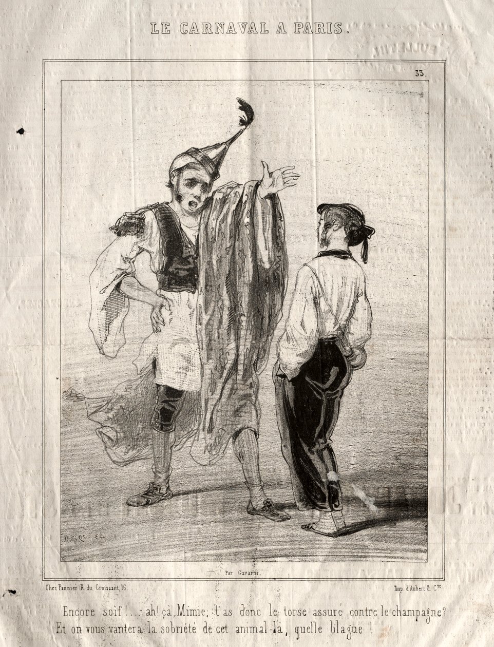 Carnaval, 1841-1843 - Paul Gavarni