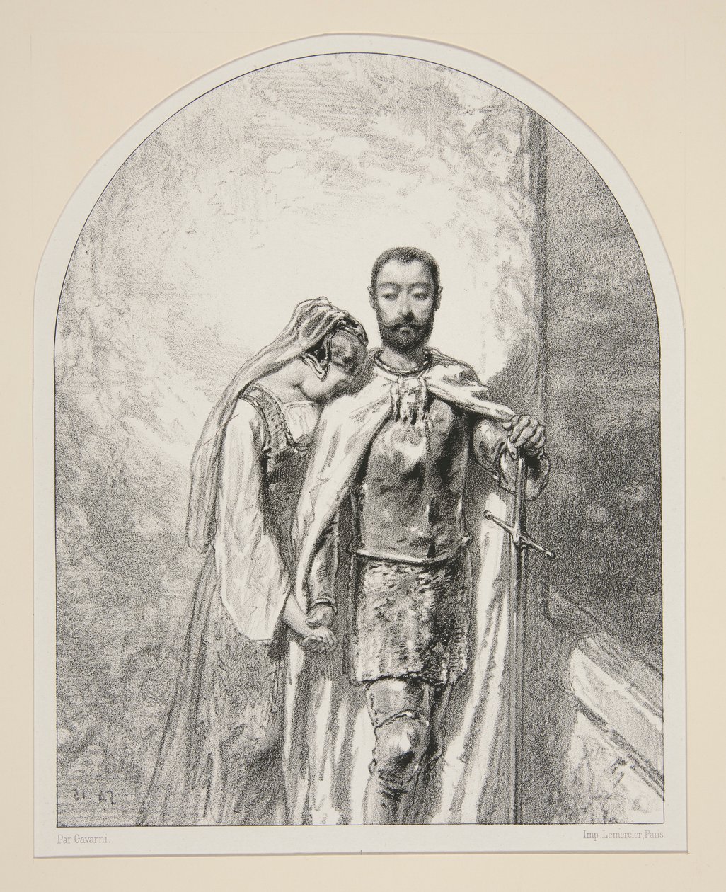 Chanson de Barberine - Paul Gavarni