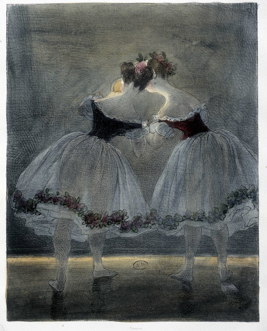 Danseurs de Gavarni - XIXe siècle - Paul Gavarni