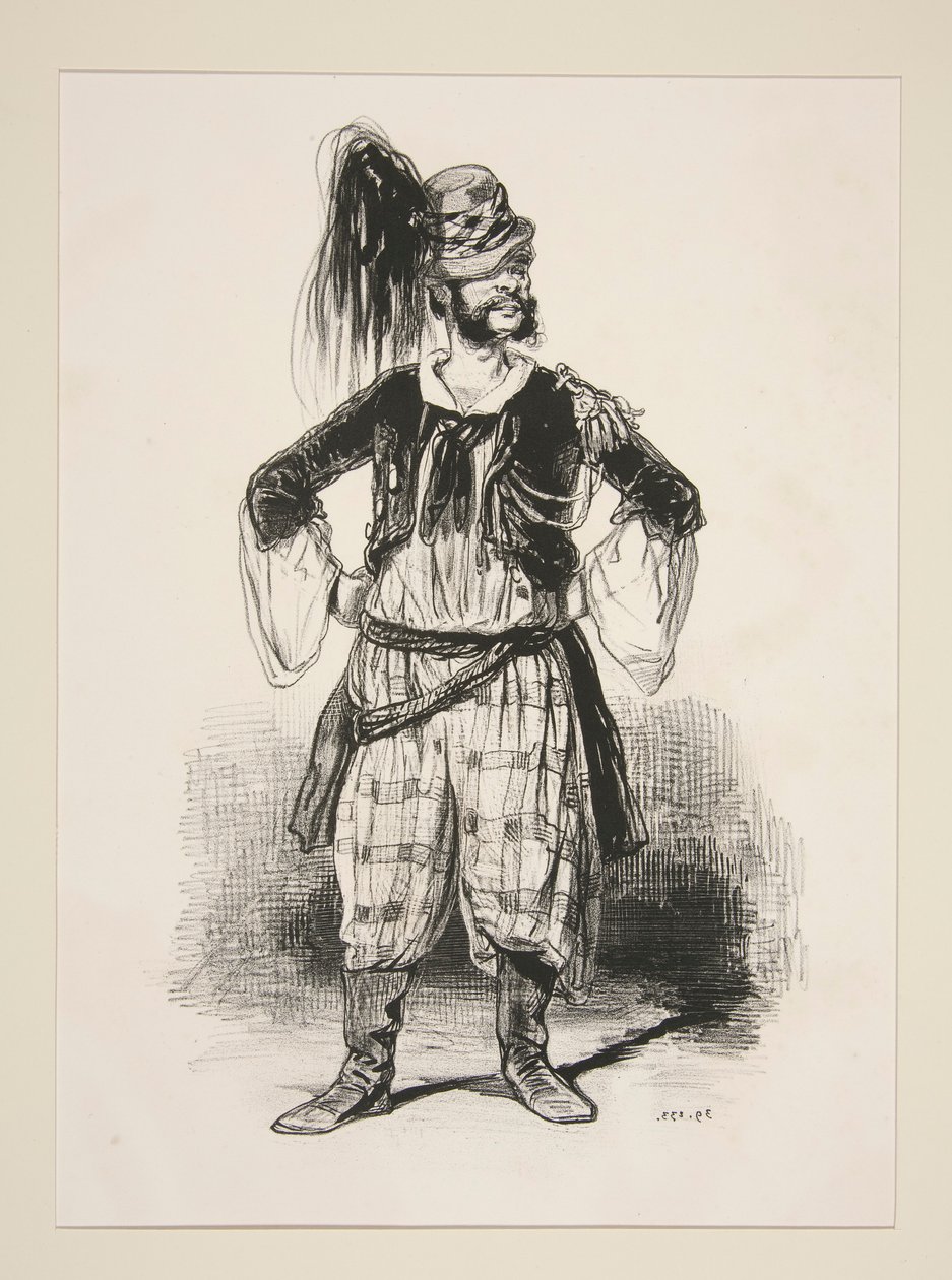 Général étranger - Paul Gavarni