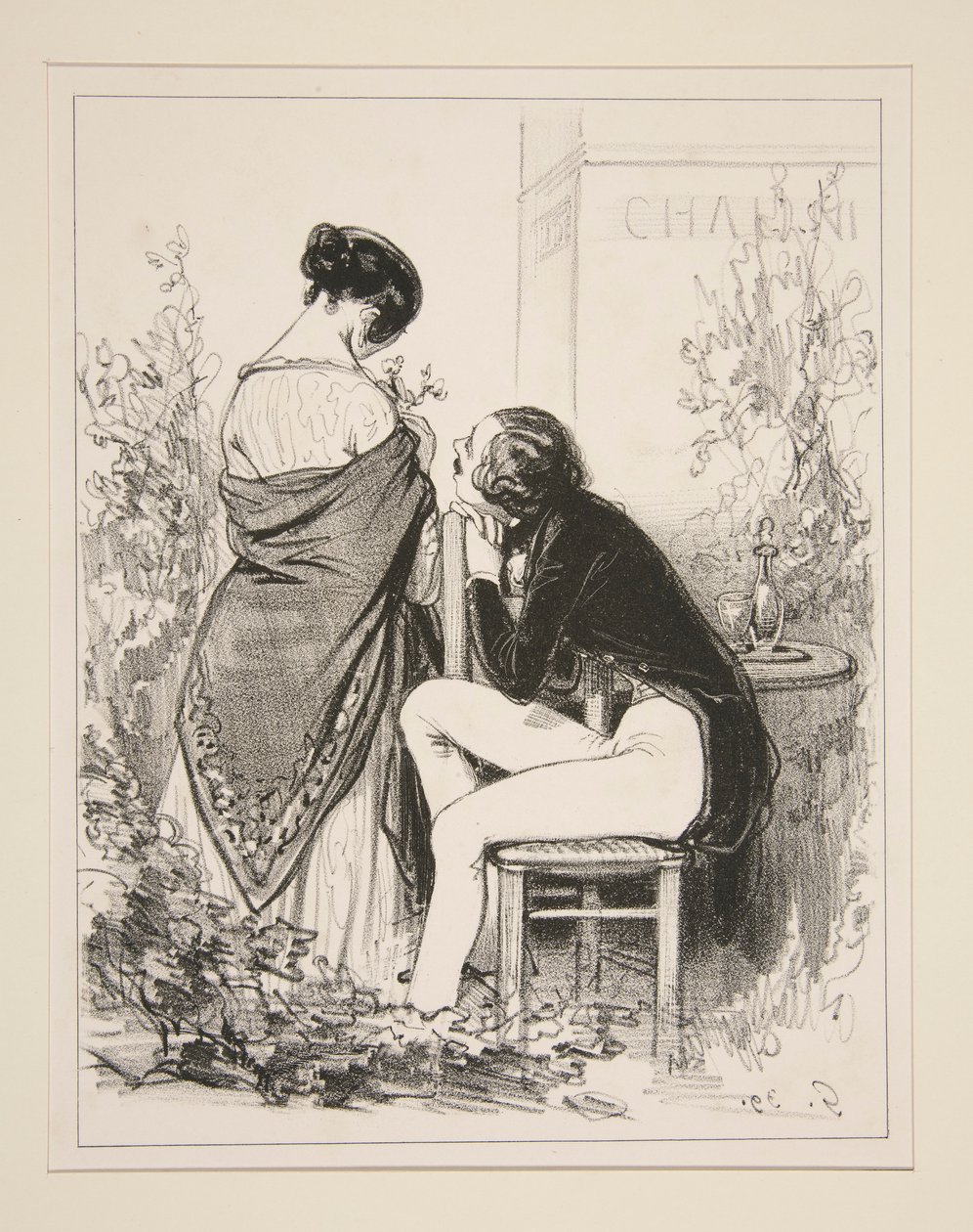 Le mercredi - Paul Gavarni
