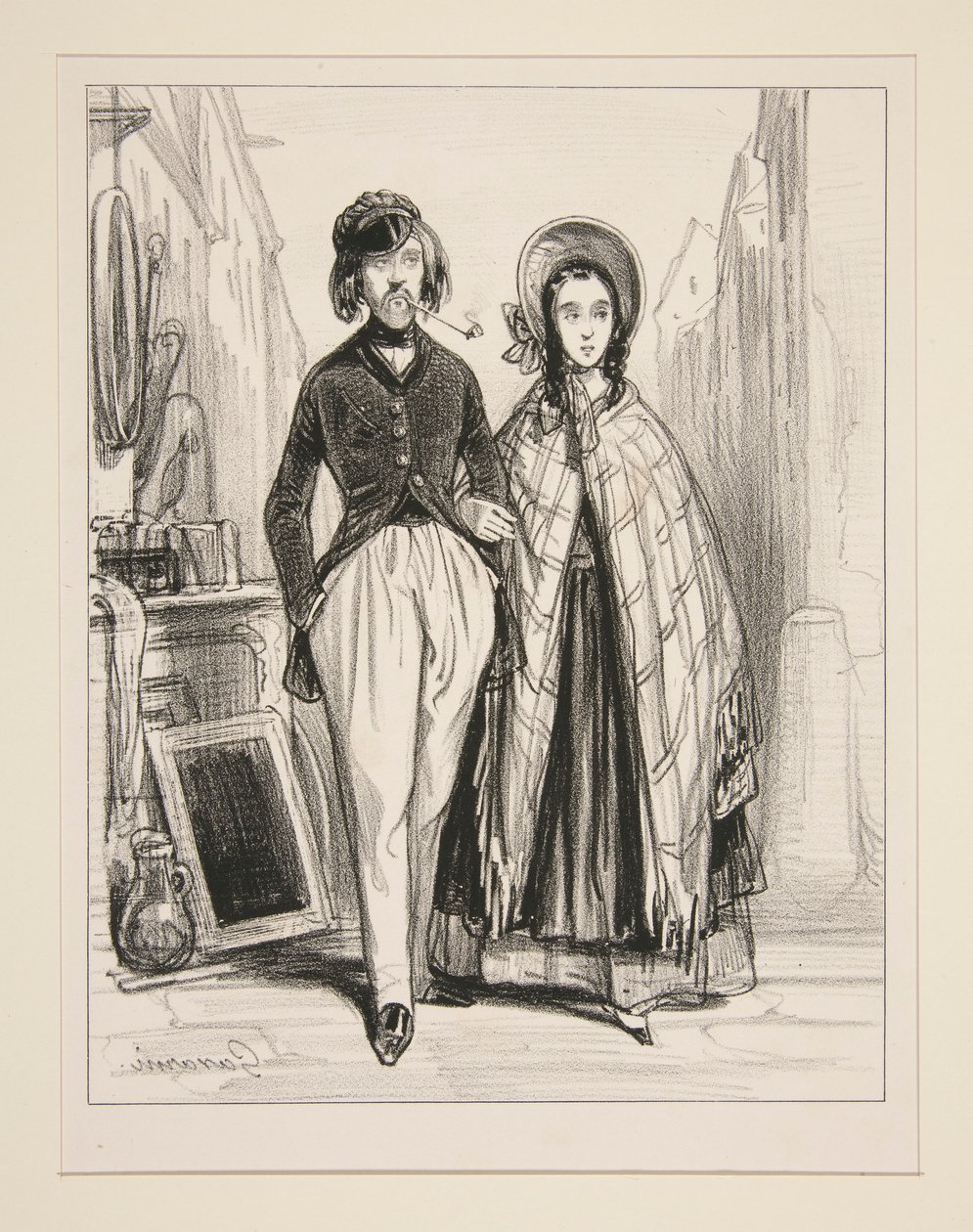 Monsieur et Madame - Paul Gavarni