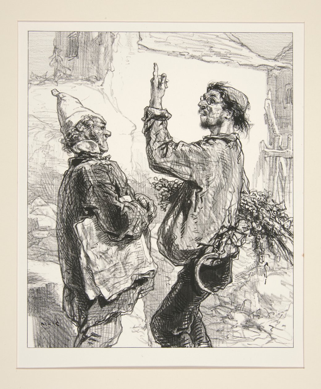 Mosieu le maire, - Paul Gavarni