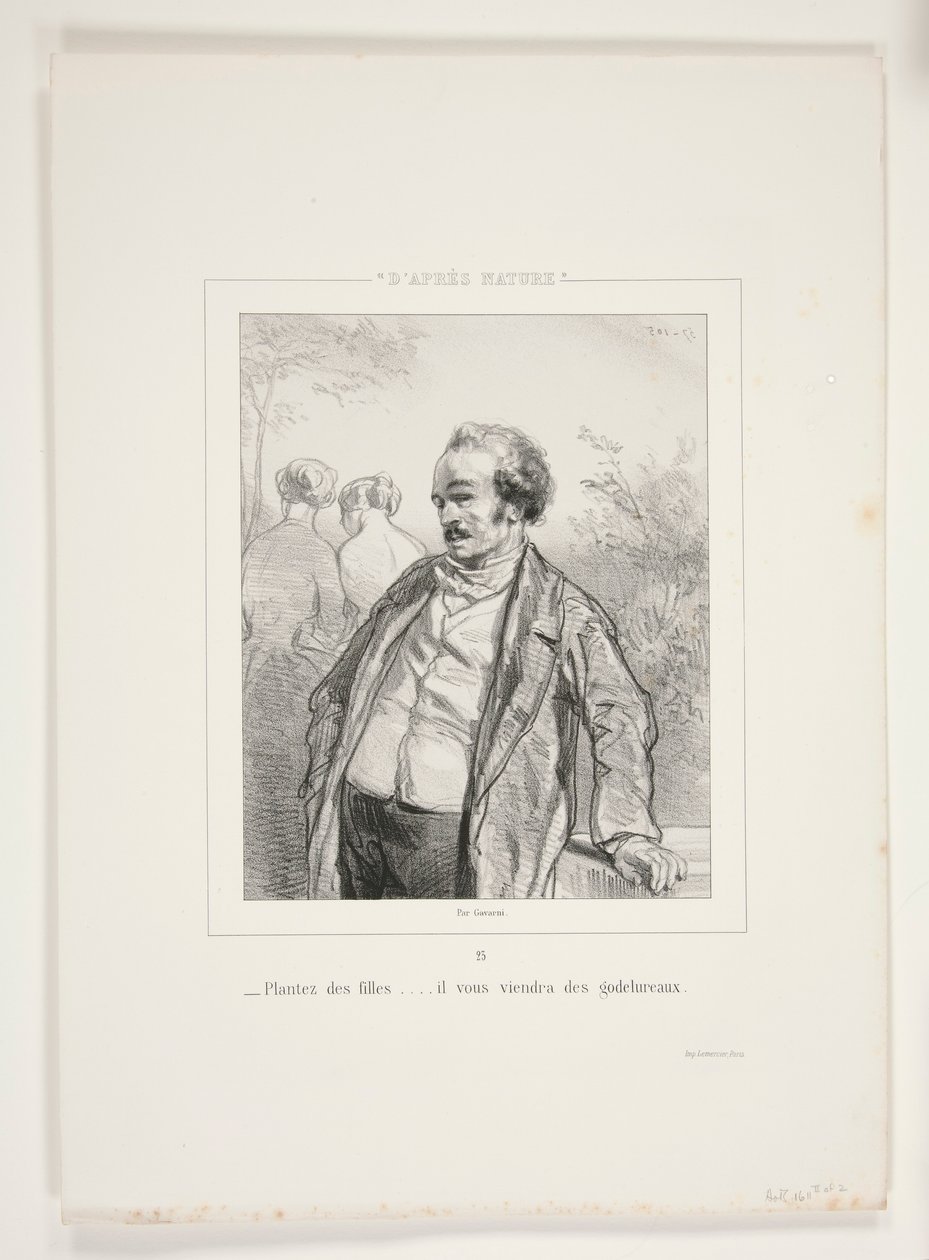 Plantez des filles - Paul Gavarni