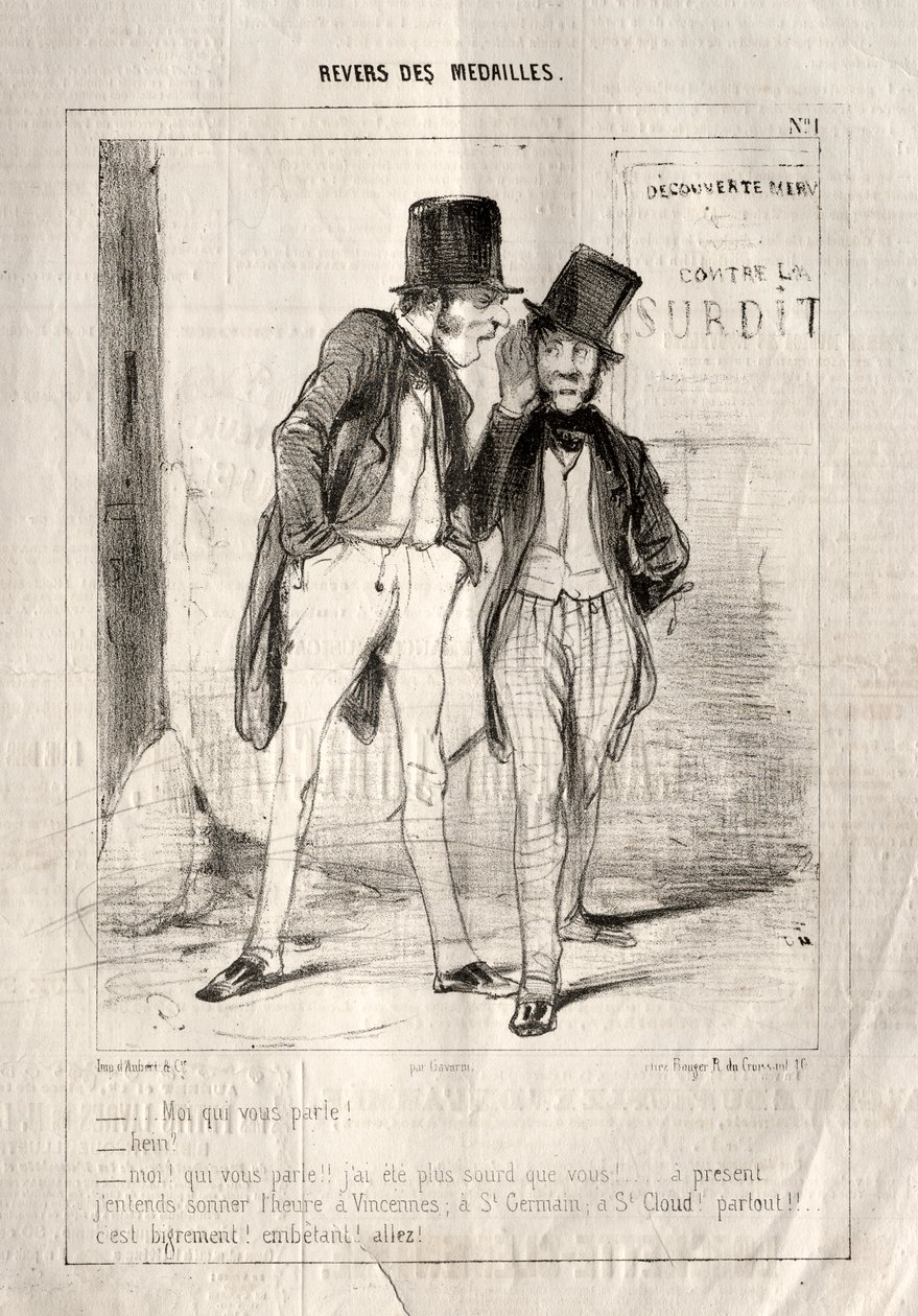 Revers des médailles - Paul Gavarni