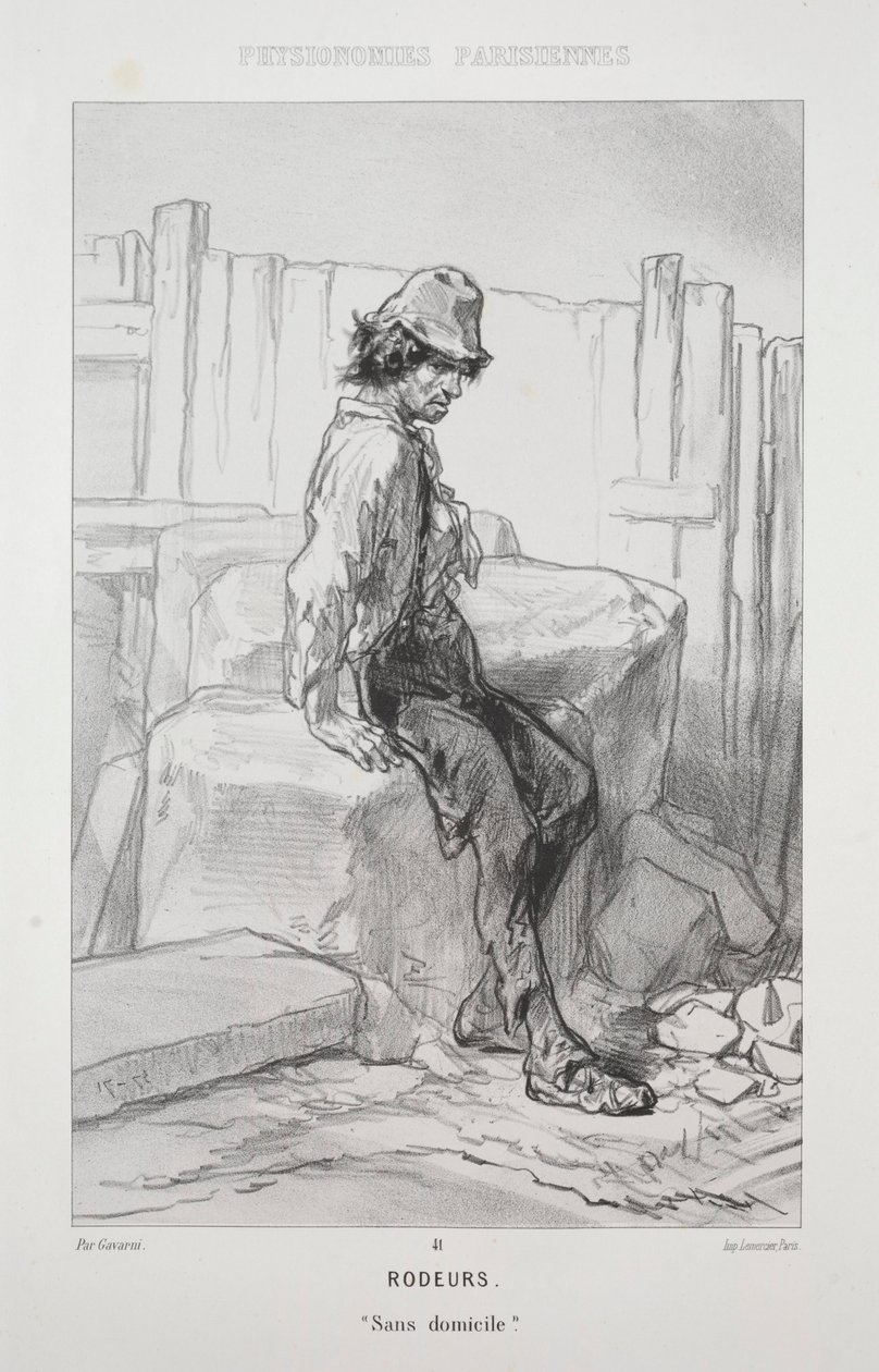 Rodeurs - Paul Gavarni