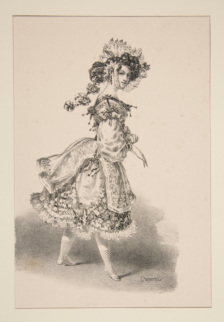 Soubrette - Paul Gavarni