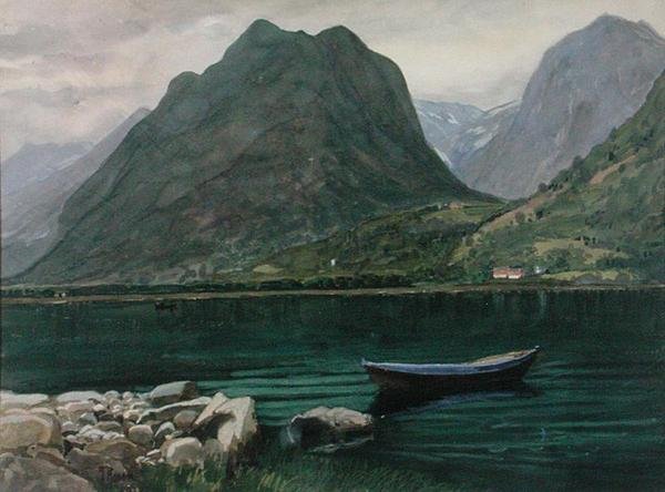 Paysage norvégien - Paul Gerhard Rosen