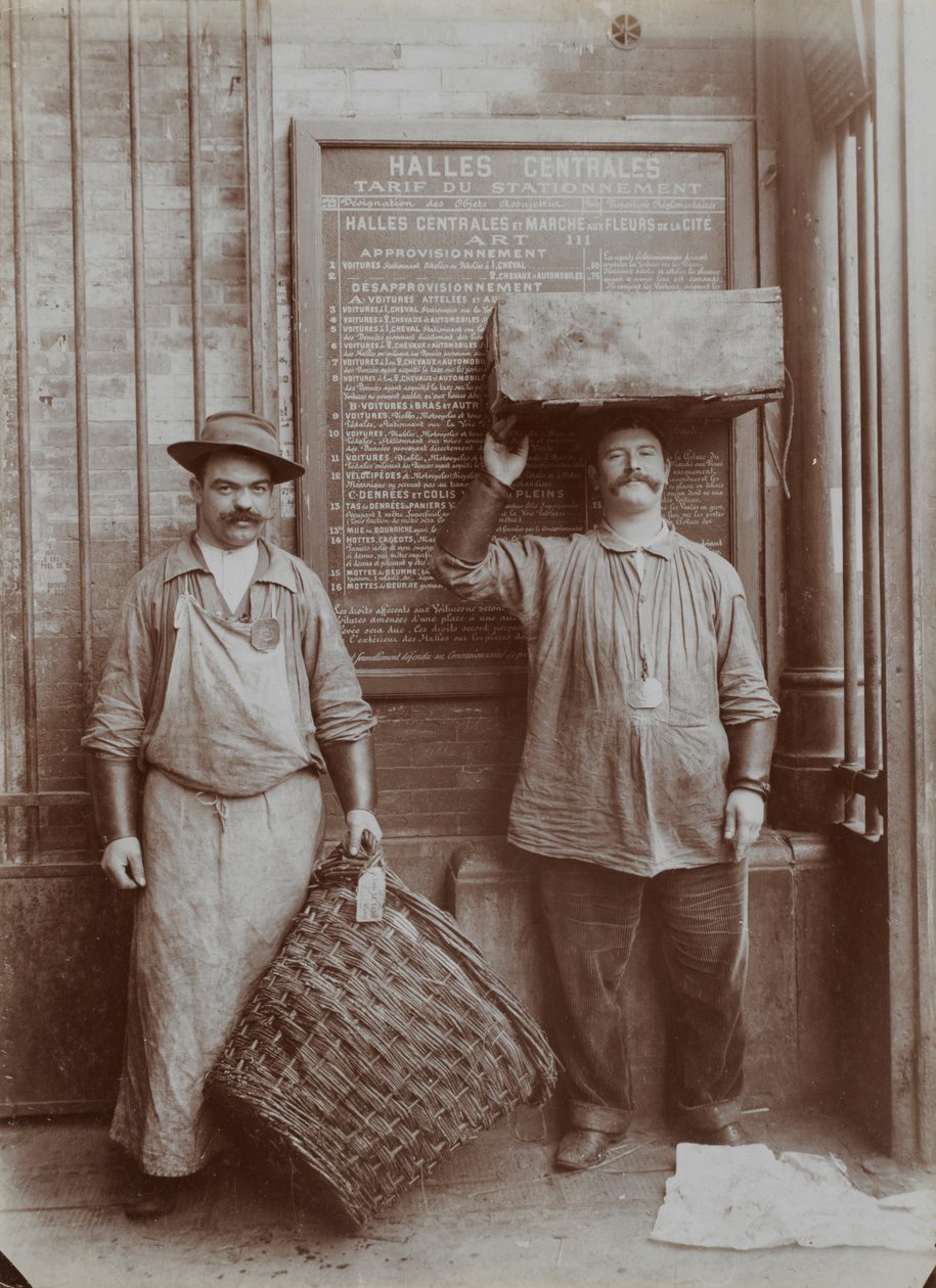 Porteurs de poissons, fin des années 1890 - Paul Géniaux