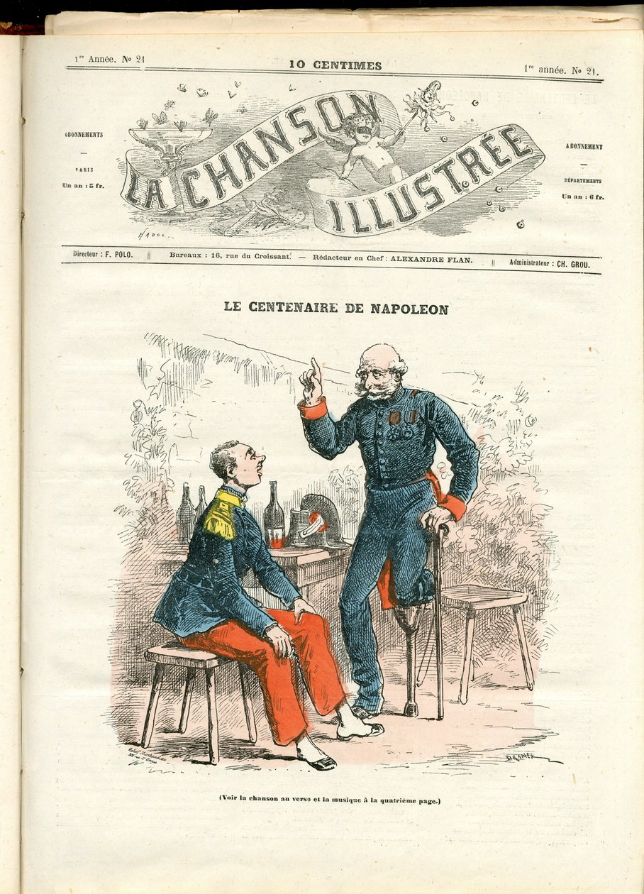 La Chanson illustrée (magazine), numéro 21 - Paul Hadol