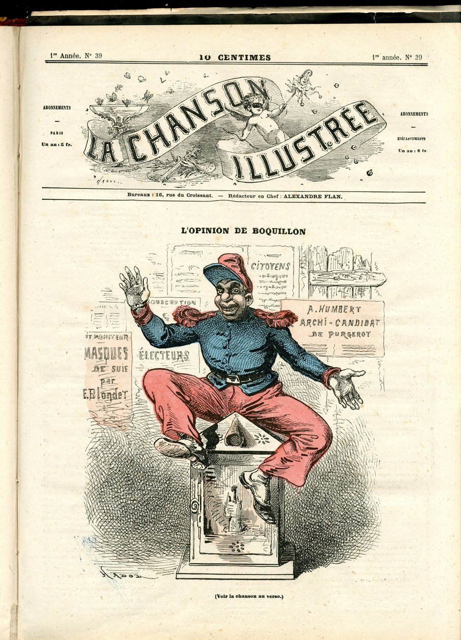 La Chanson illustrée (magazine), numéro 39 - Paul Hadol