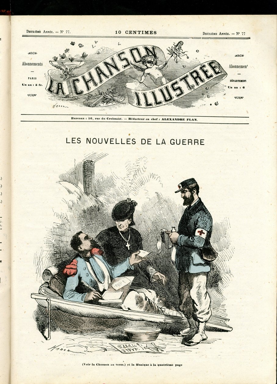 La Chanson illustrée (magazine), numéro 77 - Paul Hadol