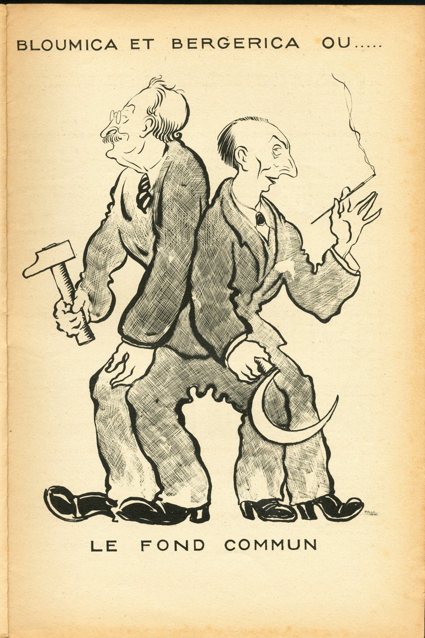 Le Témoin, Satirique en couleurs - Paul Iribe