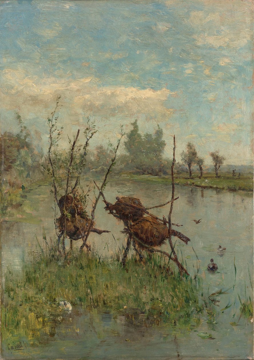 Nids de canards - Paul Joseph Constantin Gabriel