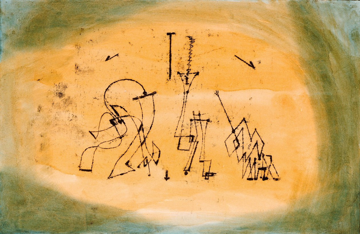 Trio abstrait, 1923 - Paul Klee