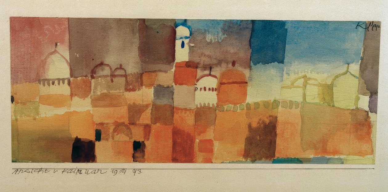 Vue de Kairouan - Paul Klee