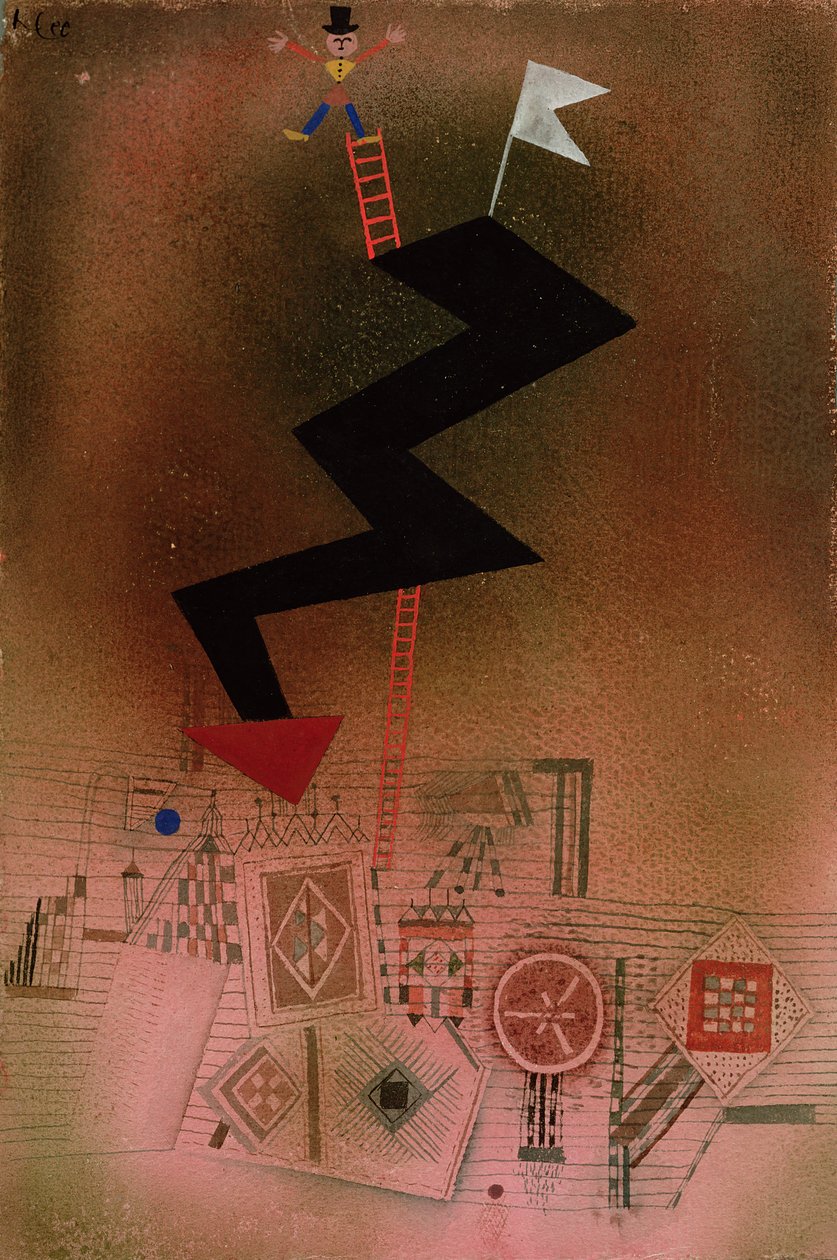 Éclair arrêté - Paul Klee