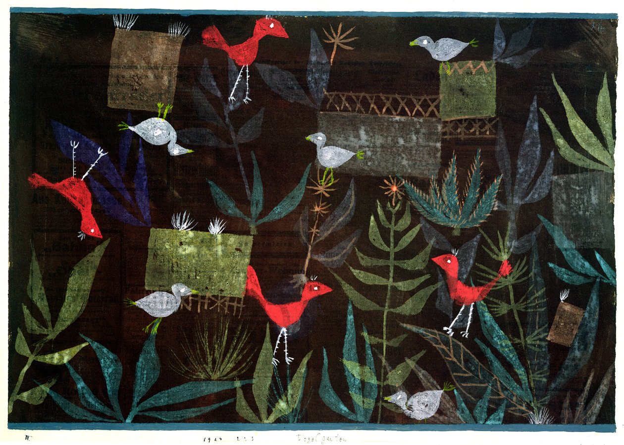 Jardin des oiseaux - Paul Klee