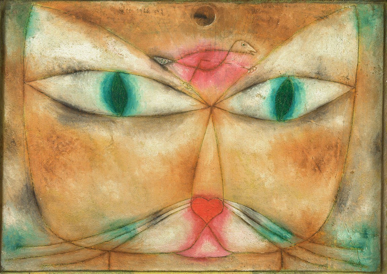 Chat et oiseau - Paul Klee