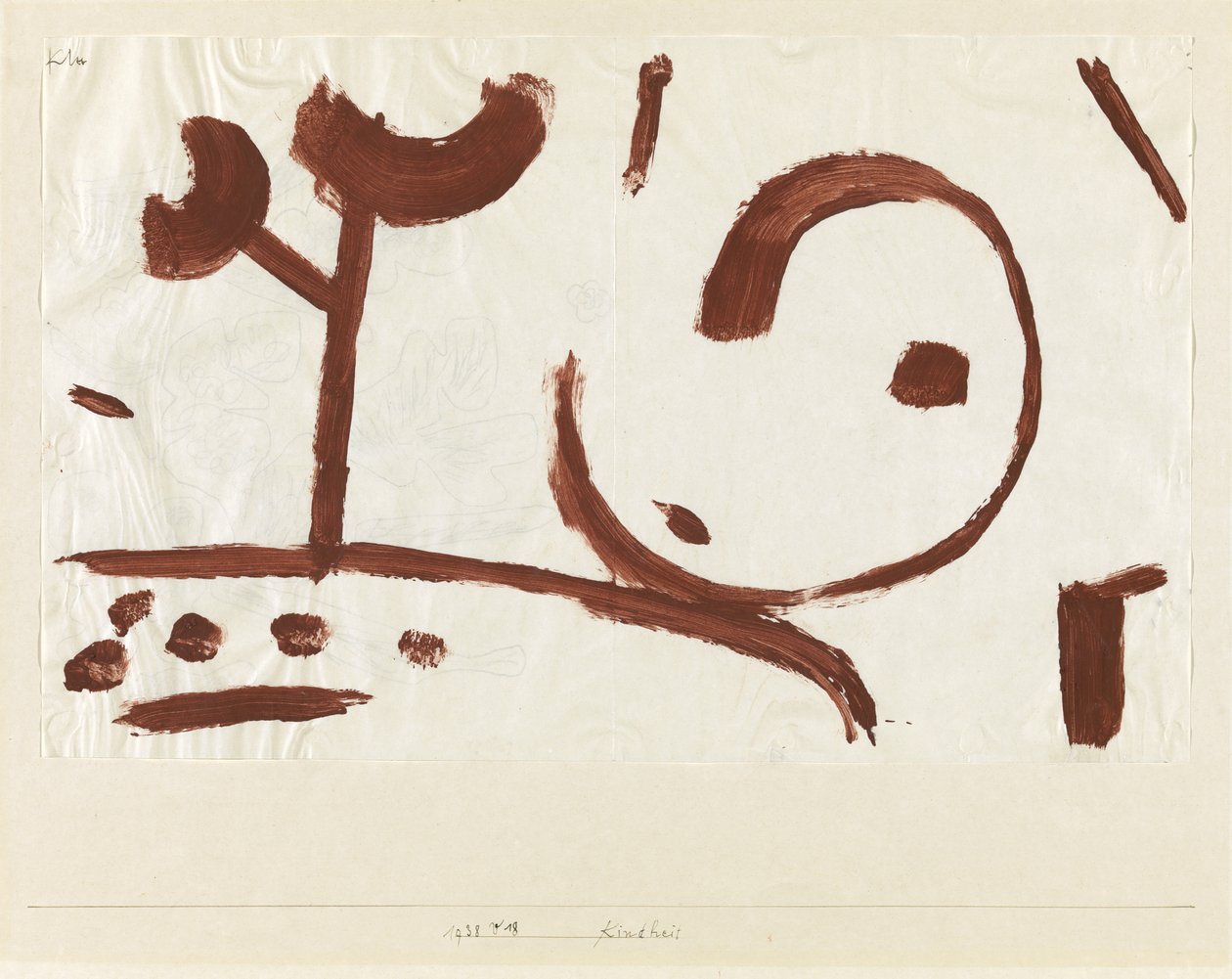 Enfance, 1938 - Paul Klee
