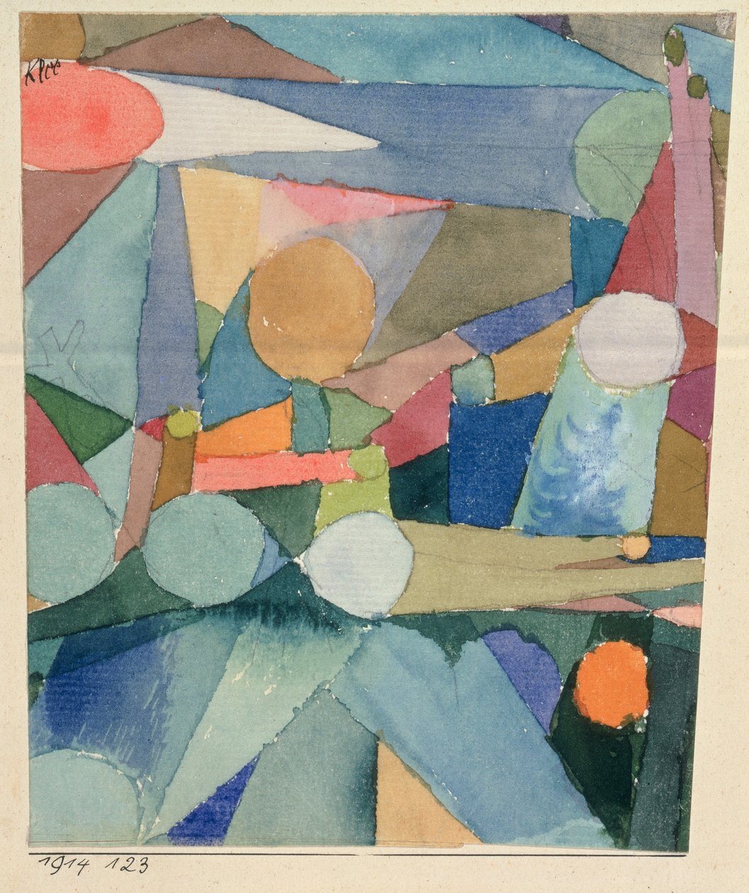 Formes de couleur - Paul Klee