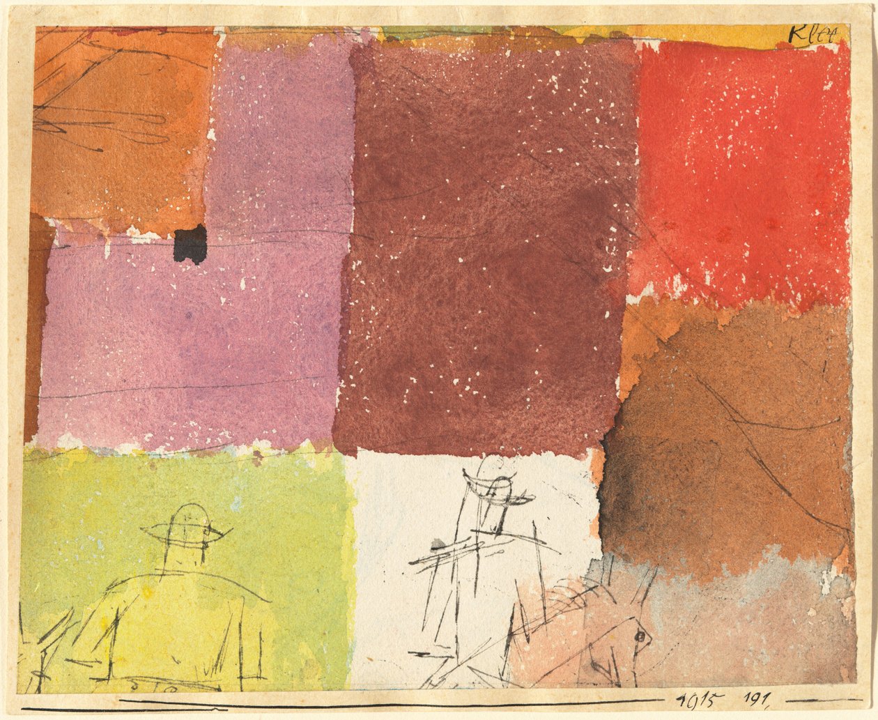 Composition avec Figures - Paul Klee