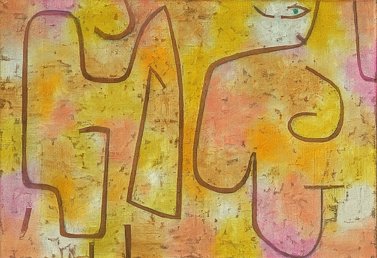 Dame et mode. 1938 - Paul Klee