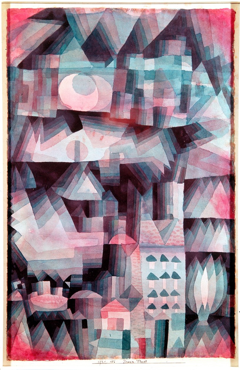 Ville de rêve (Traumstadt) - Paul Klee
