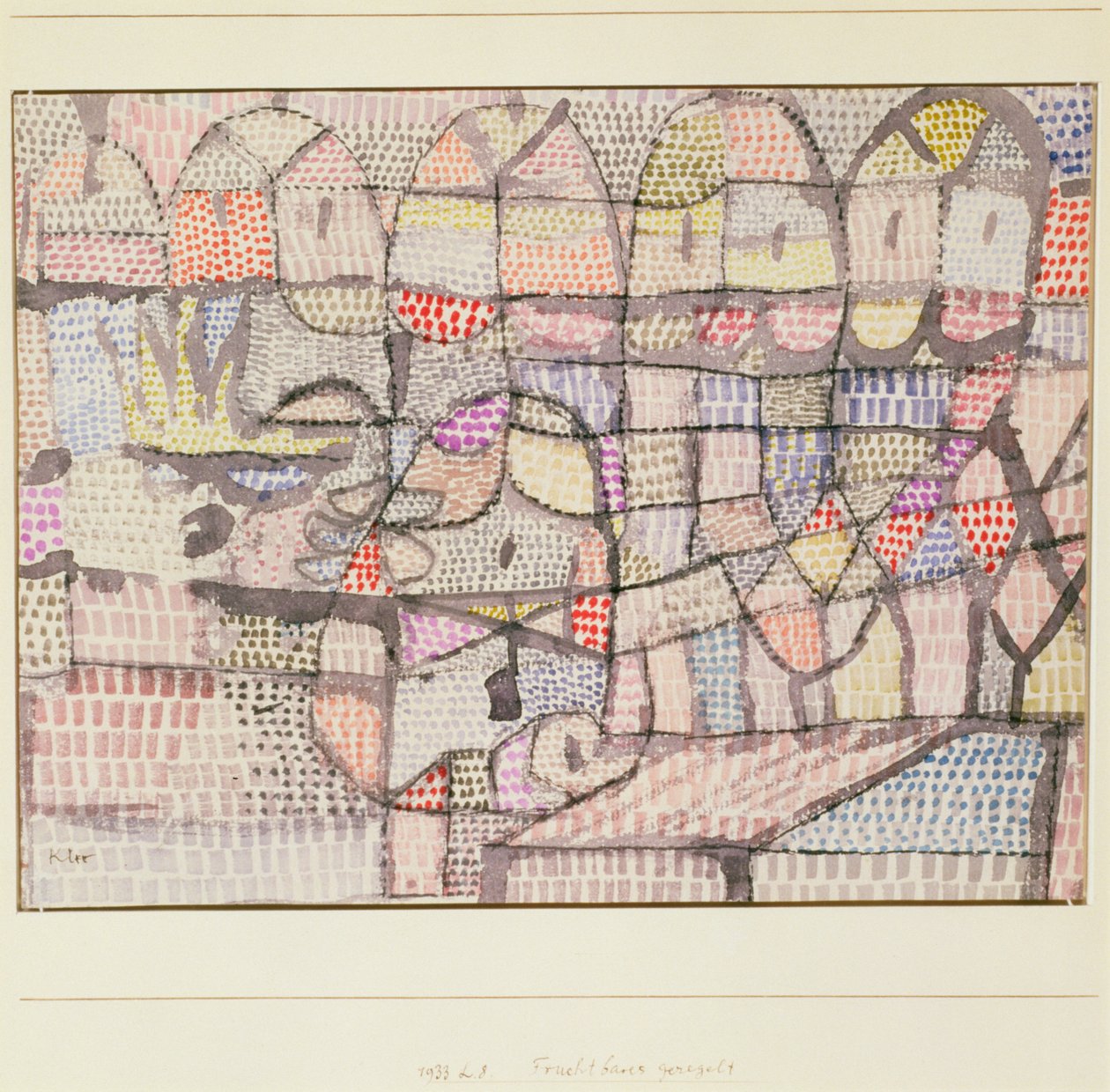 Fertile bien ordonné - Paul Klee