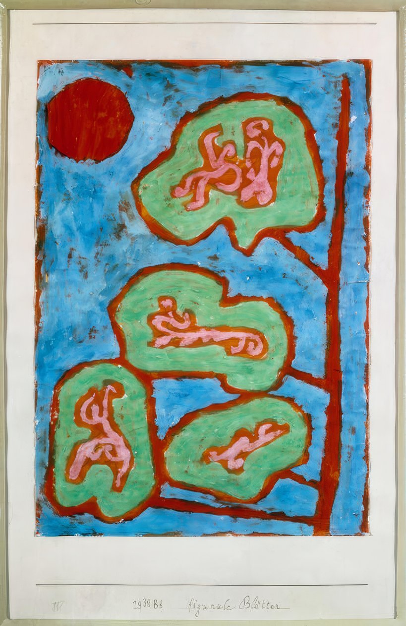 Feuilles figuratives - Paul Klee