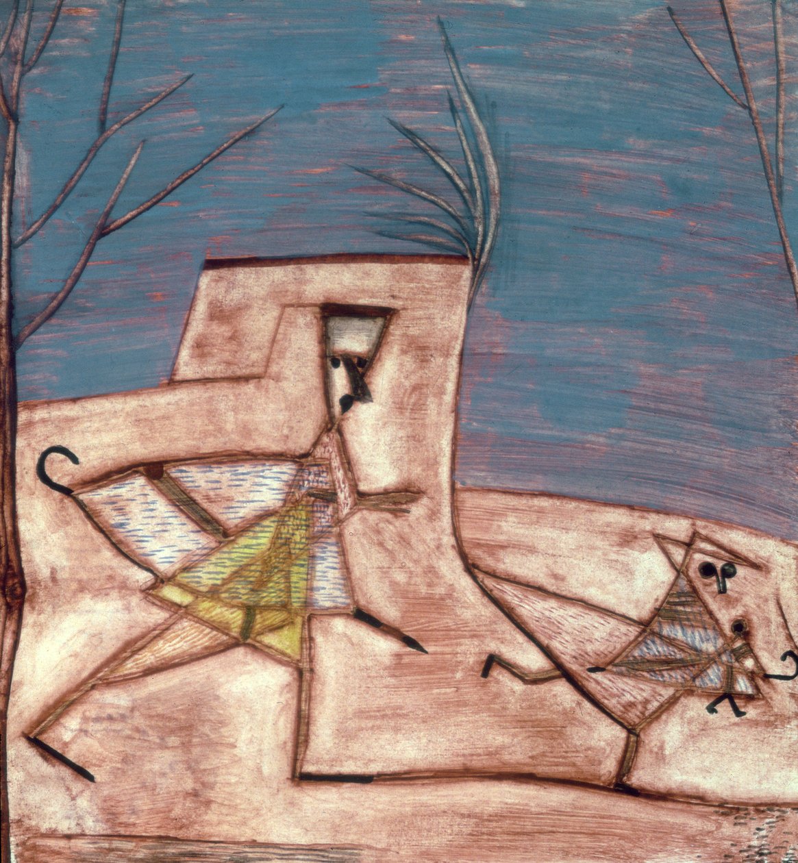 Enfants en fuite - Paul Klee