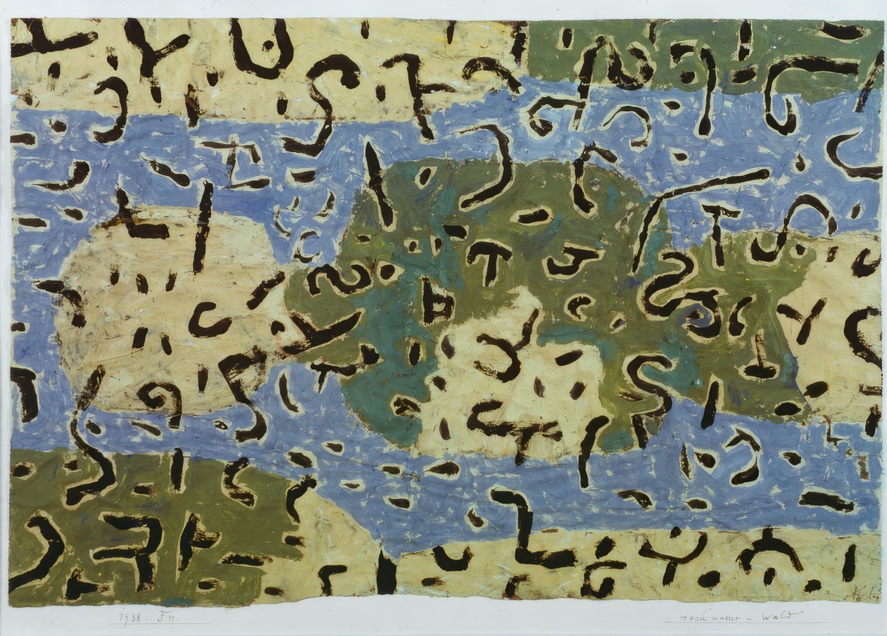 Forêt inondable - Paul Klee