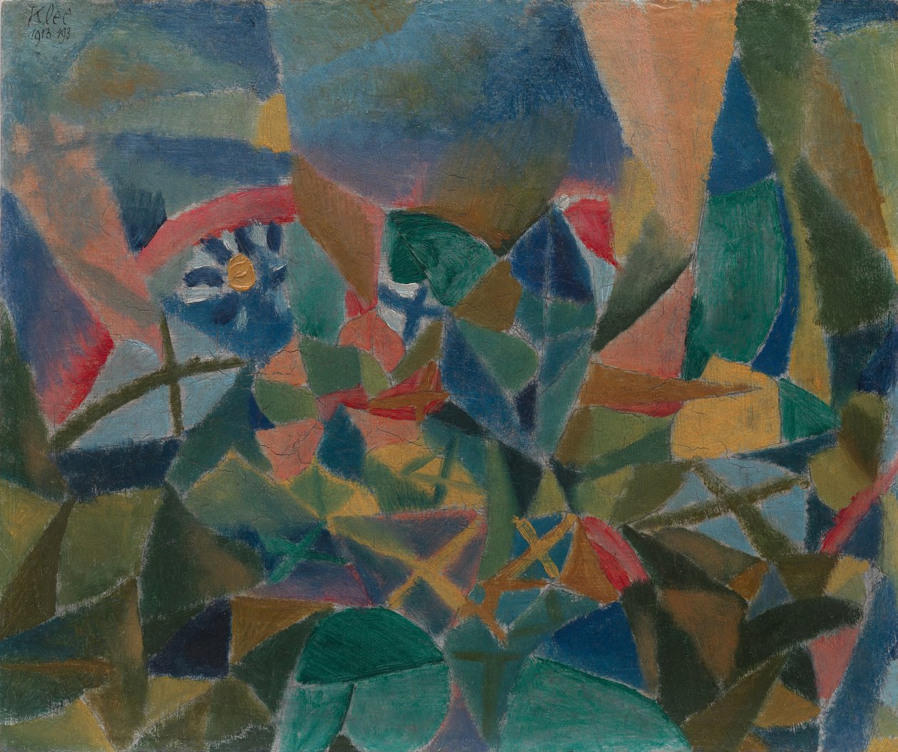 Parterre de fleurs, 1913 - Paul Klee