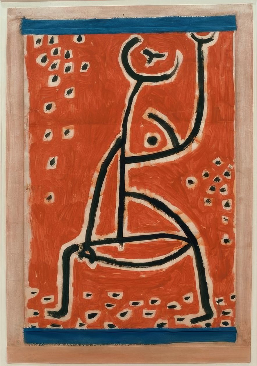 Jeune fille du sport - Paul Klee