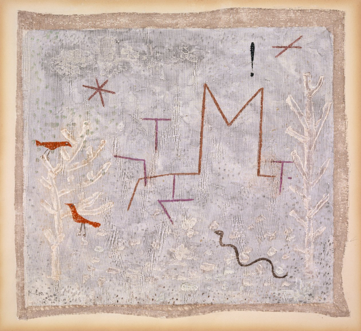 Porte de jardin K - Paul Klee