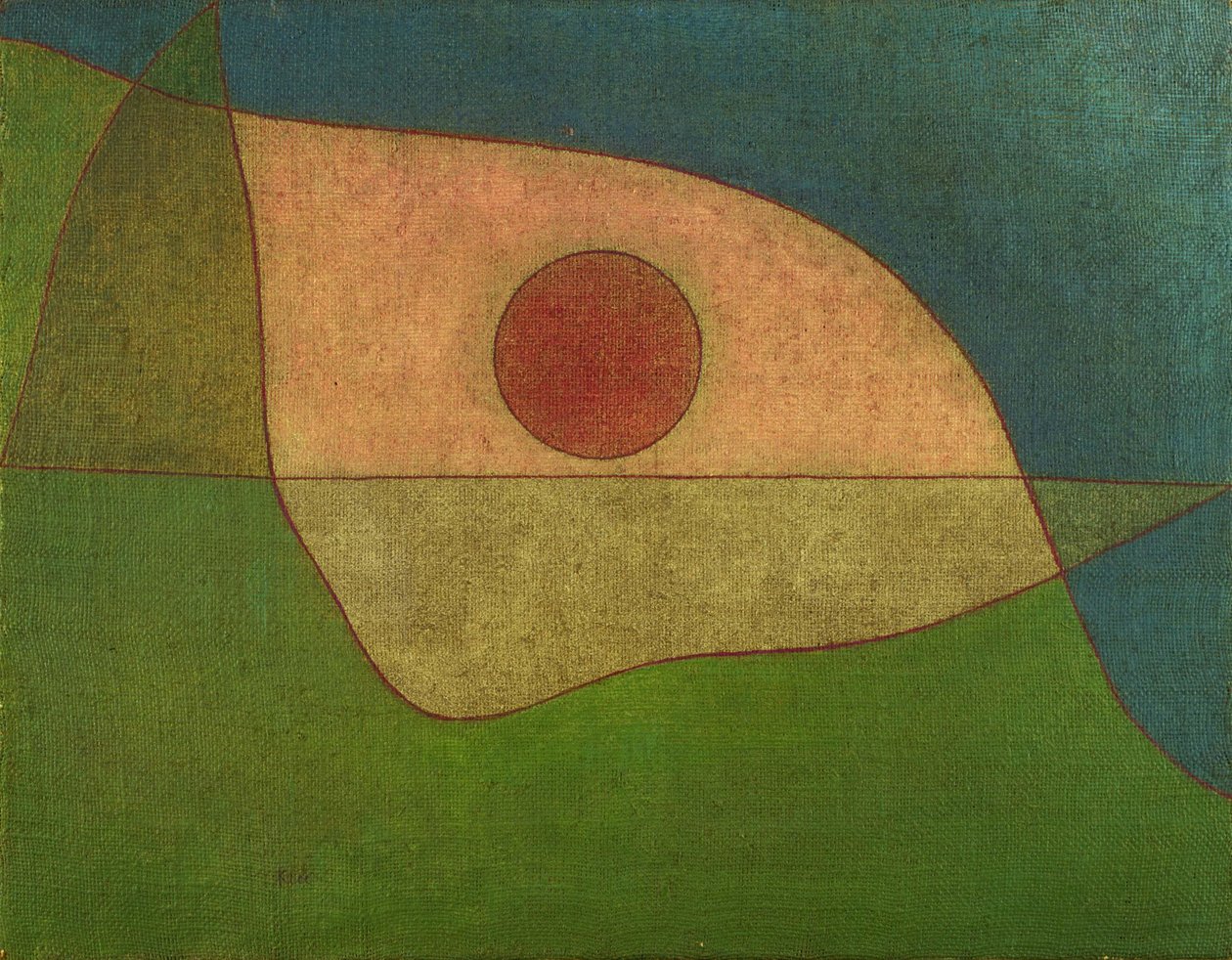 Regard du silence, 1932 - Paul Klee
