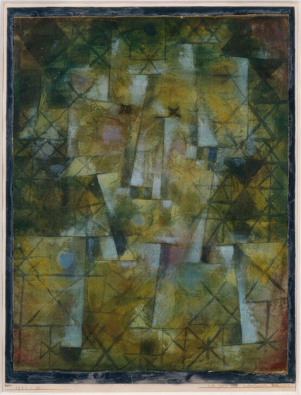 Dieu de la forêt nordique - Paul Klee