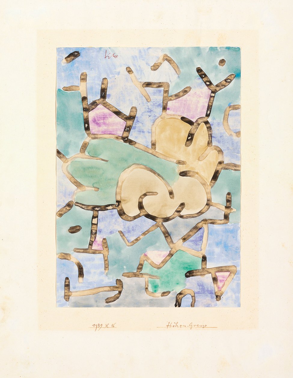 Hohen-Grenze - Paul Klee