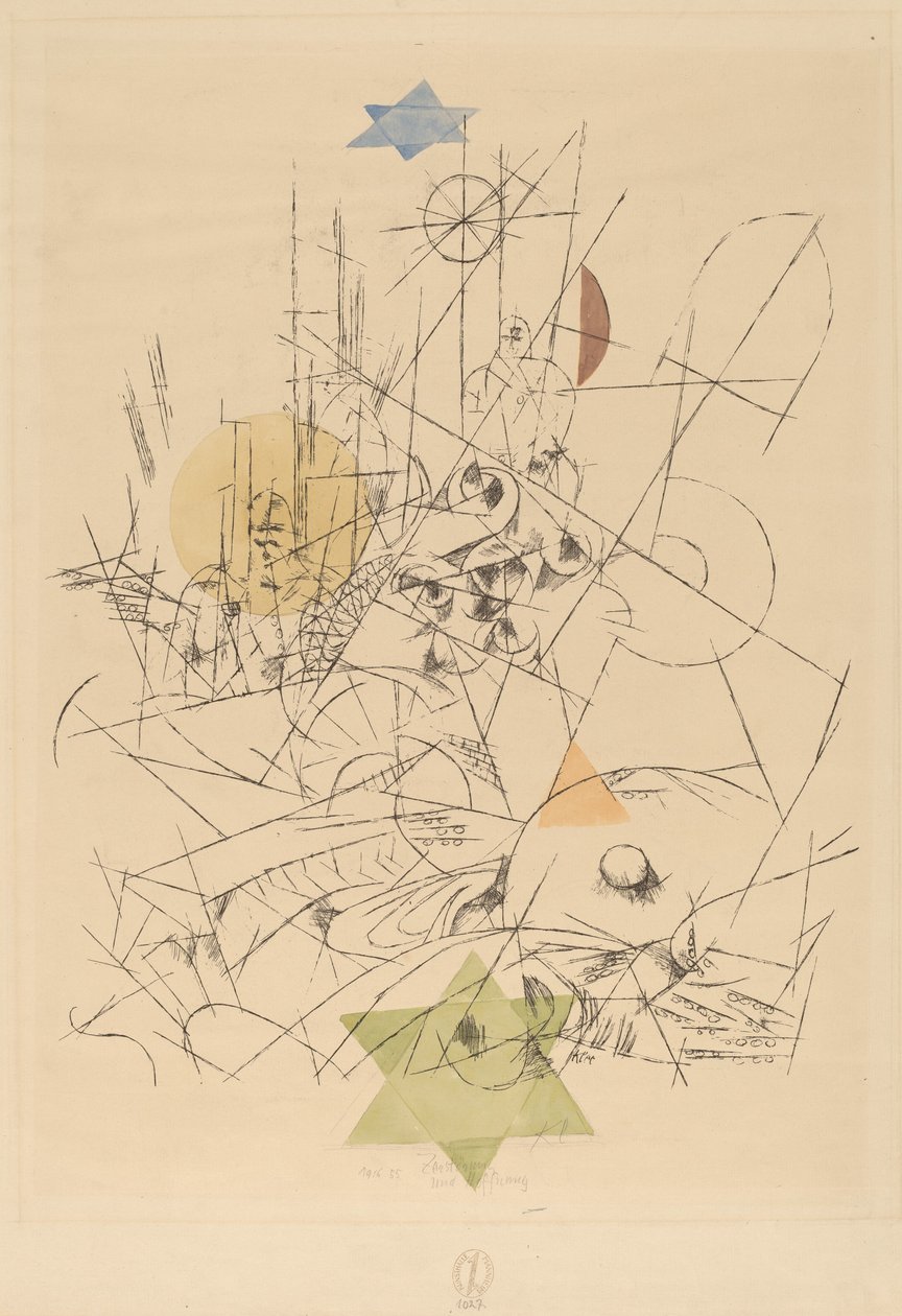 Espoir et Destruction - Paul Klee