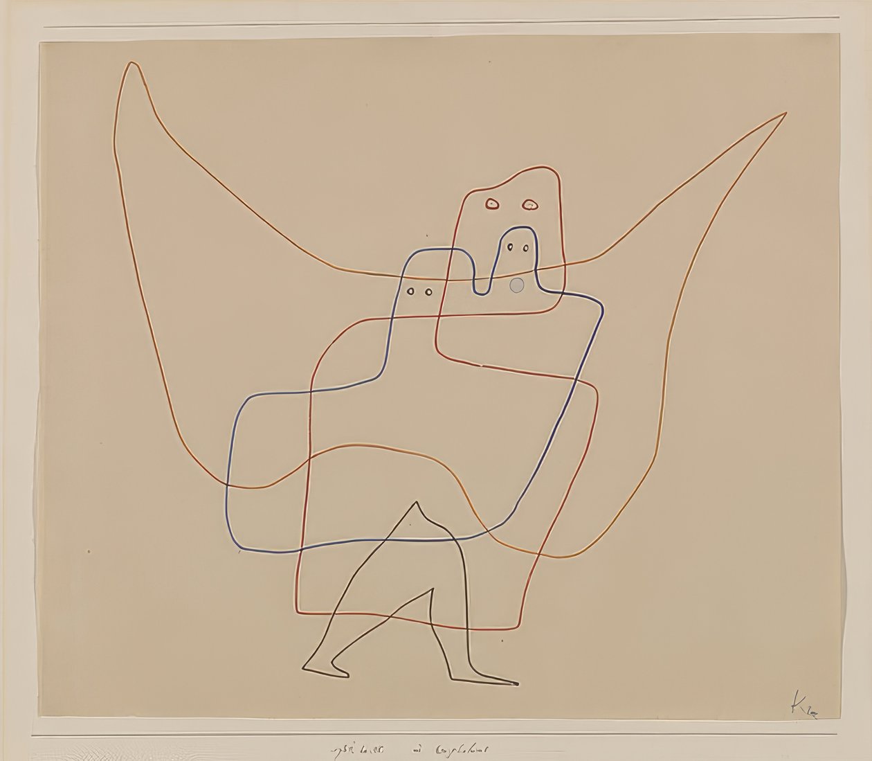 À Engelshut. 1931 - Paul Klee