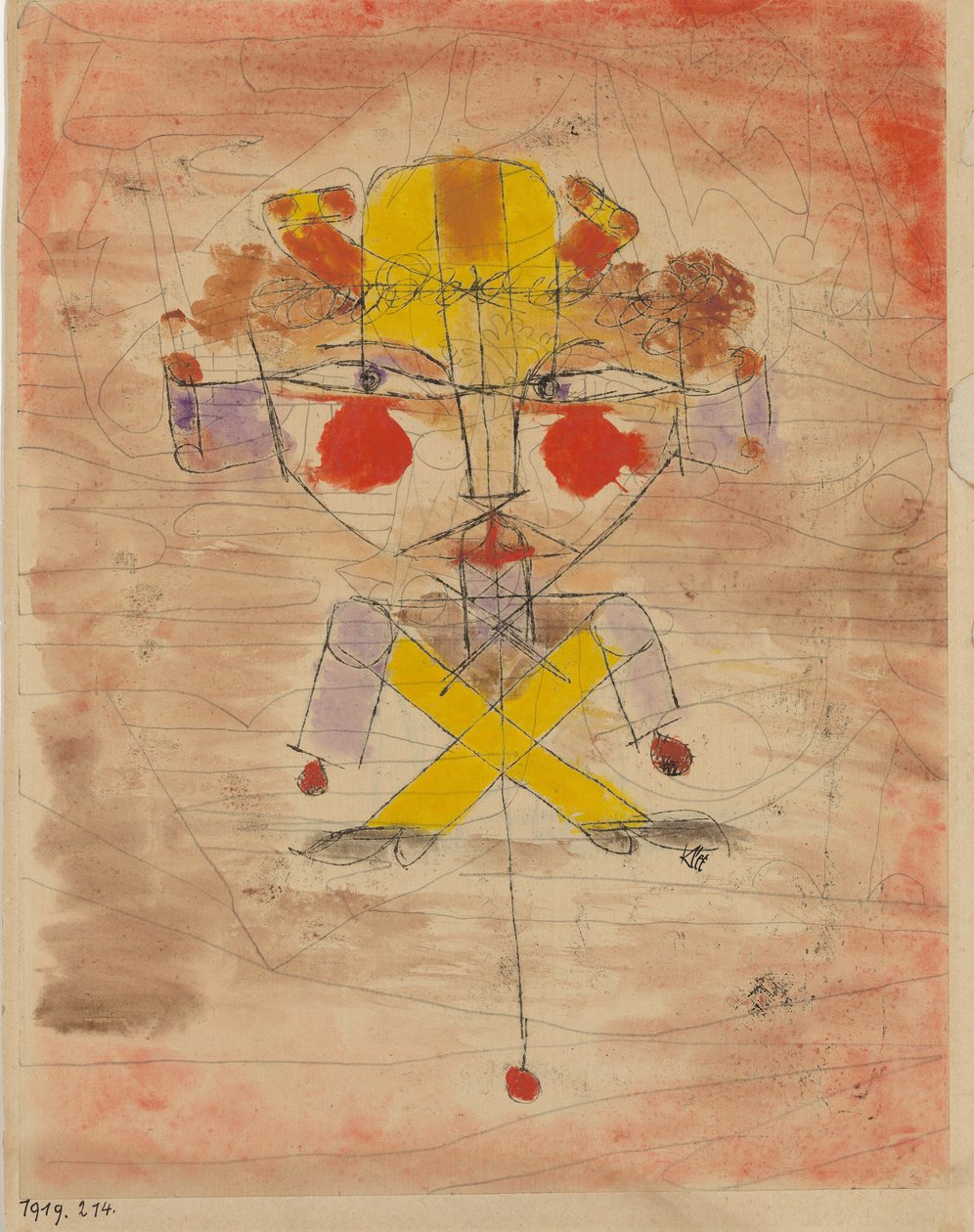 Saut de Jack, 1919 - Paul Klee