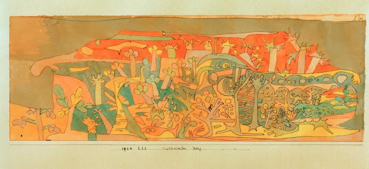Mont cultivé - Paul Klee