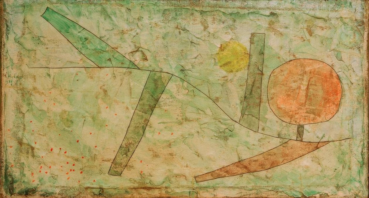 Paysage au début - Paul Klee