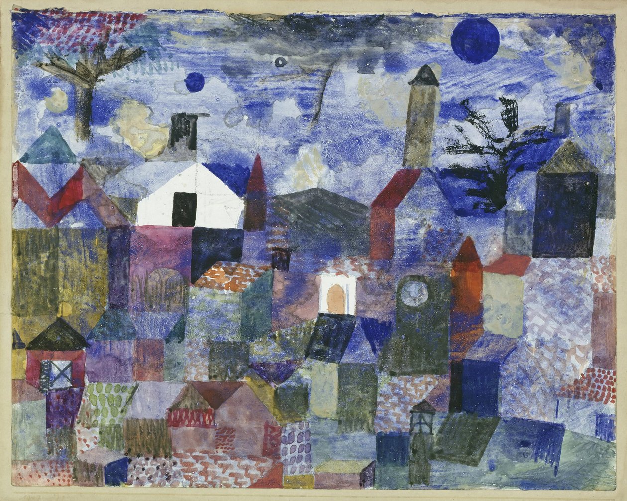 Paysage en bleu - Paul Klee